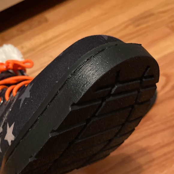 NEW RAAD Camo Stars Stripes Work Boots 8.0 8.5 Camouflage Green Black Shearling - Picture 9 of 12